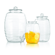 Barril Vitrolero De Vidrio