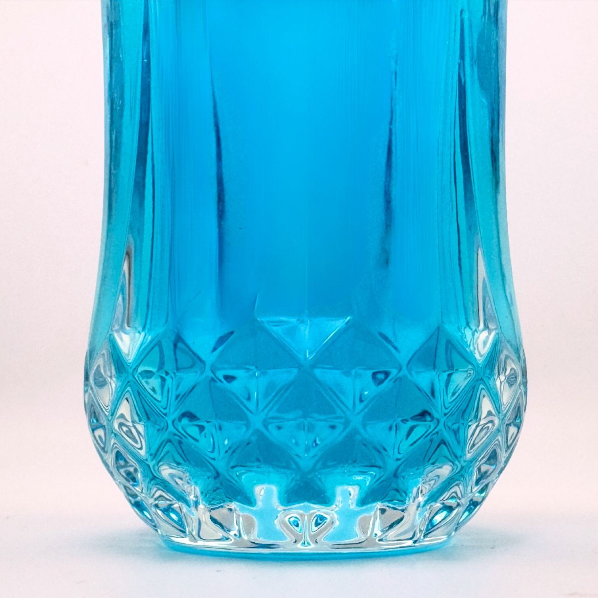 Unicus - Juego De 12 Vasos De Vidrio Tipo Cortado