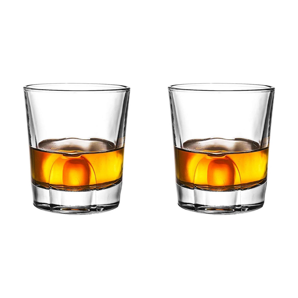 Nelio - Juego de 6 Vasos DOF de Vidrio 200 ml