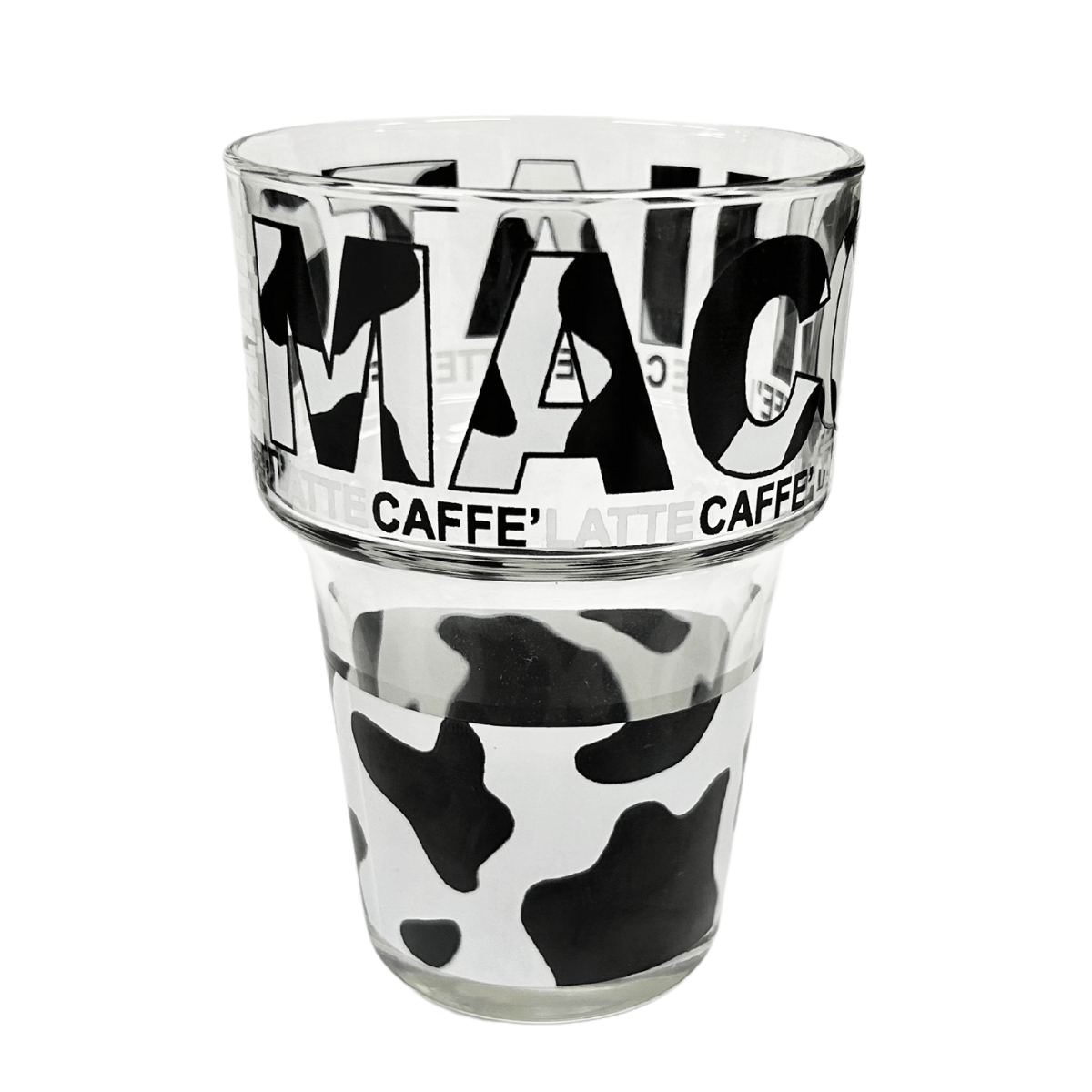 Latte Machiato - Juego De 6 Vasos de Vidrio Para Café 320 Ml