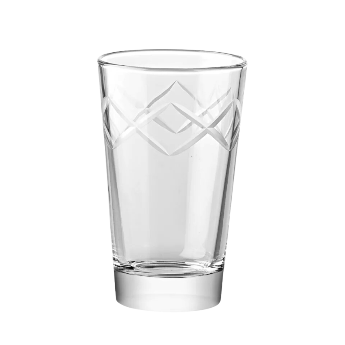 Contrasti - Set 4 Vasos De Vidrio con Grabado