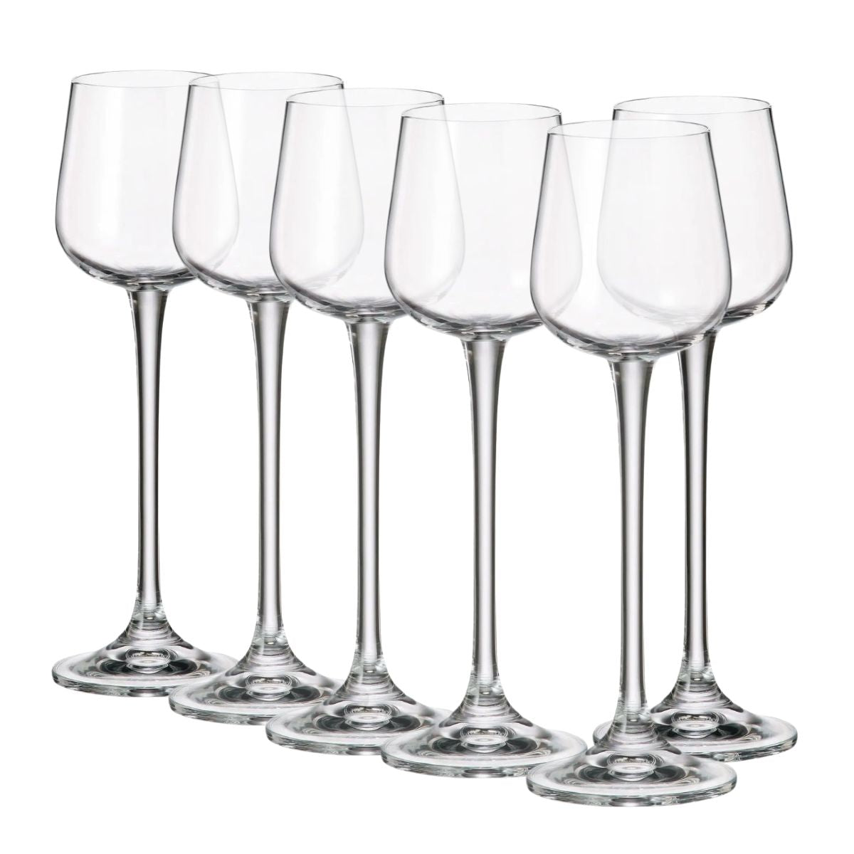 Ardea - Juego de 6 Copas Vidrio Para Licor 60 ml