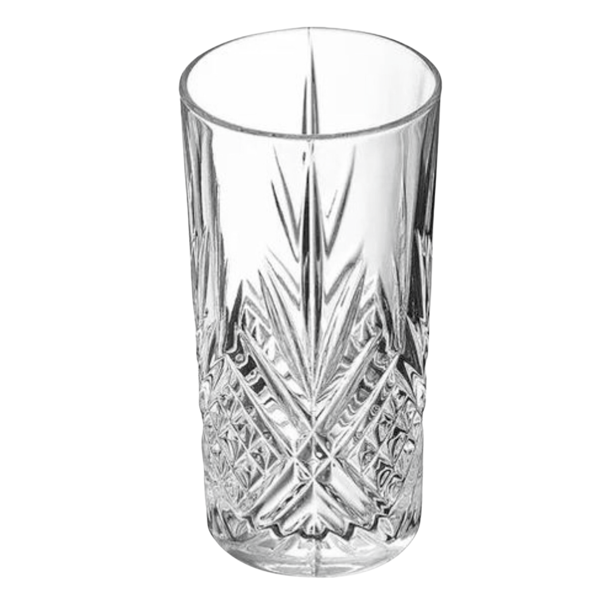 Eugene - Juego de 6 Vasos de Vidrio Tipo Cortado