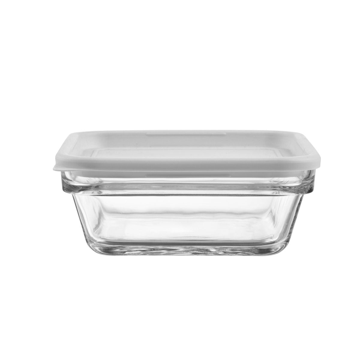 Set De 4 Contenedores De Vidrio Con Tapa