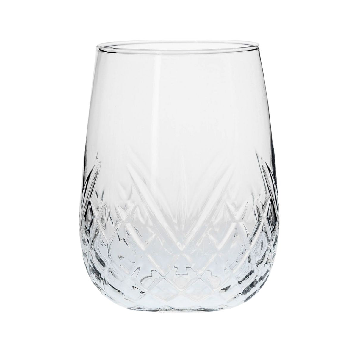 Rococo - Juego De 6 Vasos De Vidrio 490 ml