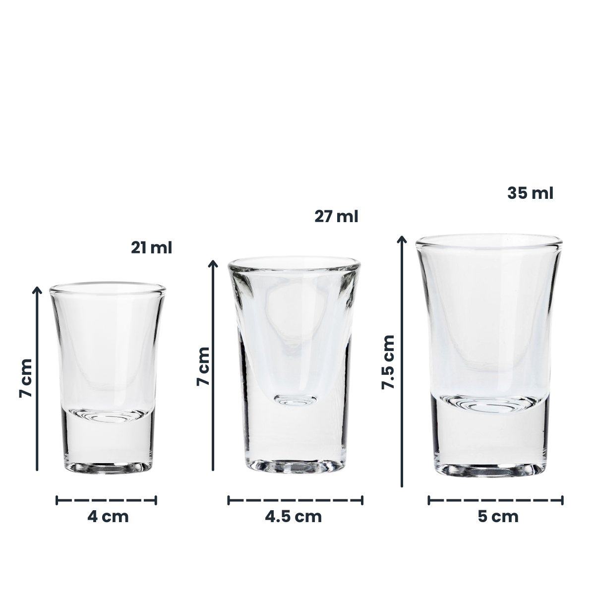 Junior - Juego De 6 Tequileros De Vidrio.