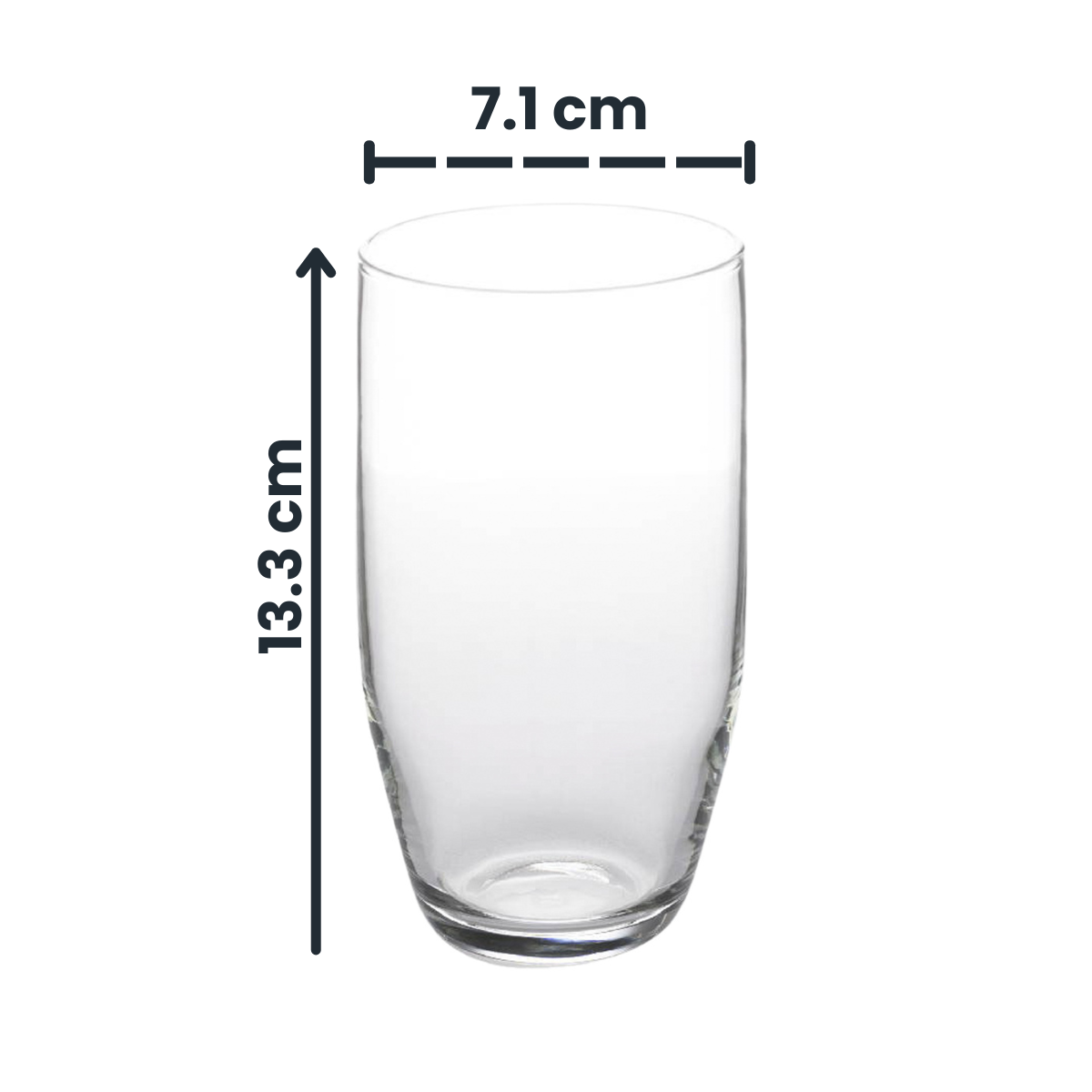 Opera - Juego De 12 o 6 Vasos De Vidrio 410 Ml