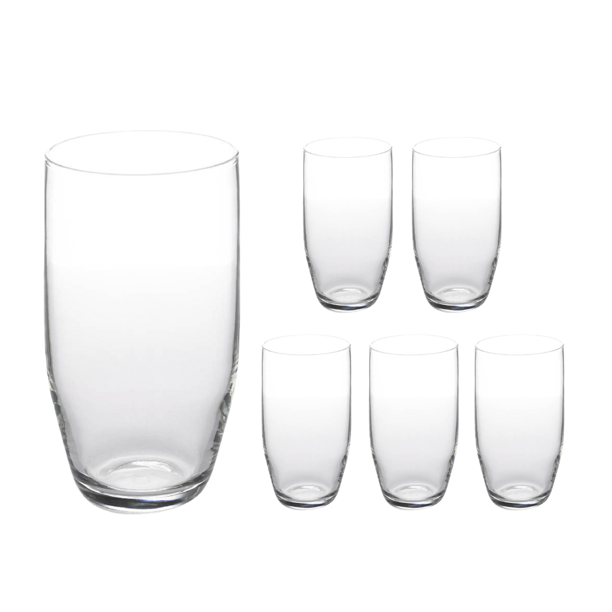 Opera - Juego De 12 o 6 Vasos De Vidrio 410 Ml