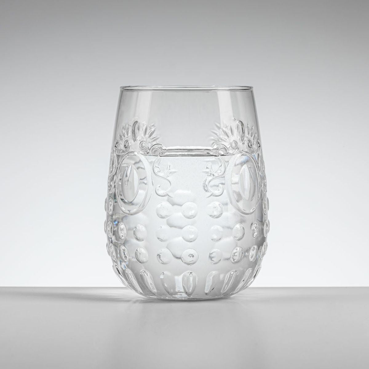 Baroque - Juego De 6 Vasos De Vidrio 490 ml