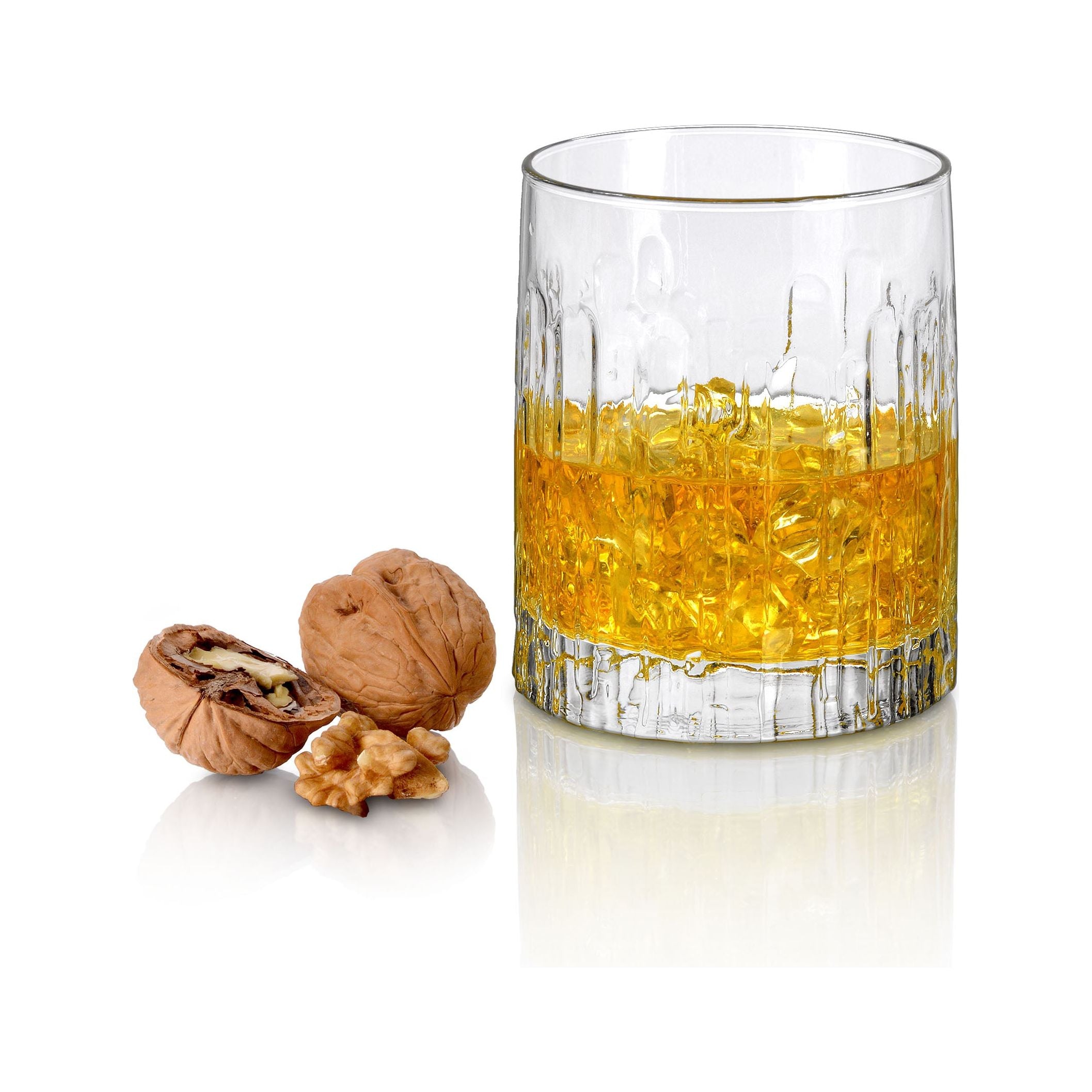 Oak - Juego De 6 Vasos Vintage De Vidrio