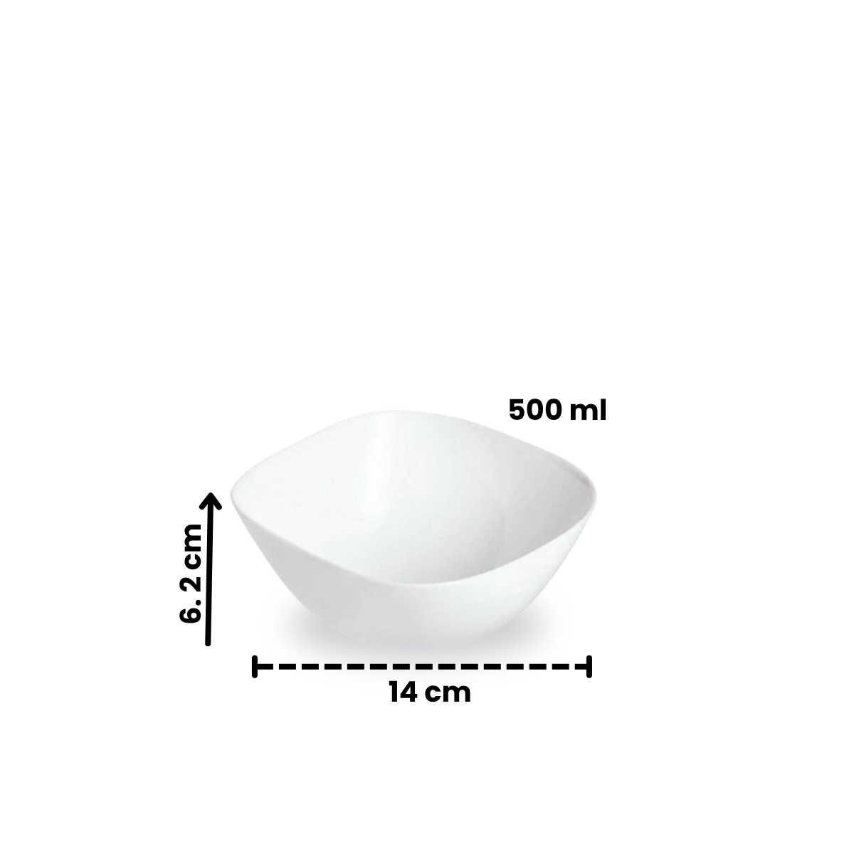 Carine - Juego de Bowls Opal 500 ml