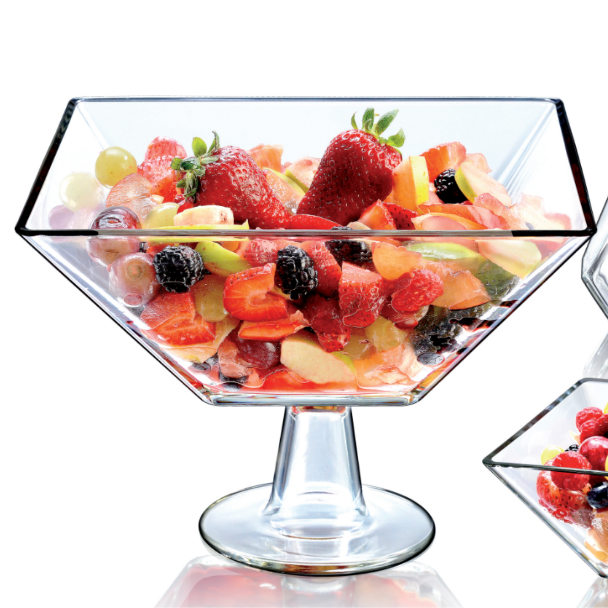 Modi Alz. 25 - Tazón con Pie de Vidrio.