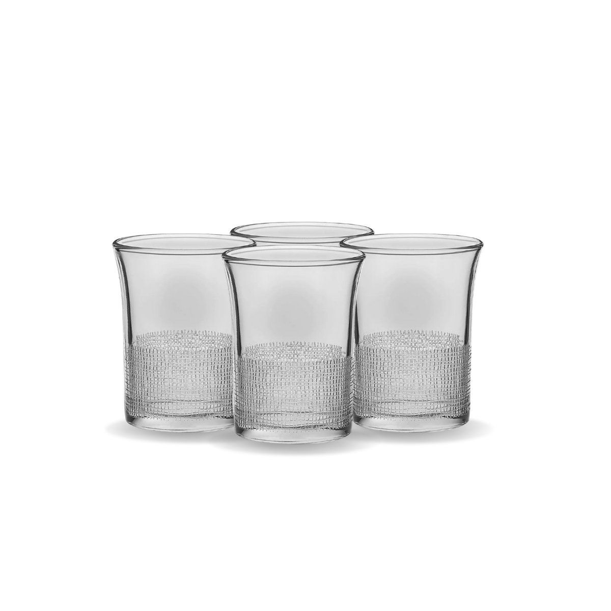 Yute - Juego De Vasos De Vidrio Capacidad 355 ml