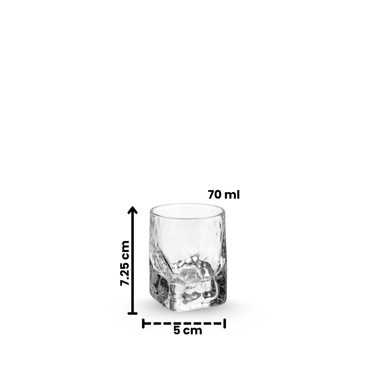 Frosty - Juego De 6 Tequileros De Vidrio 70ml