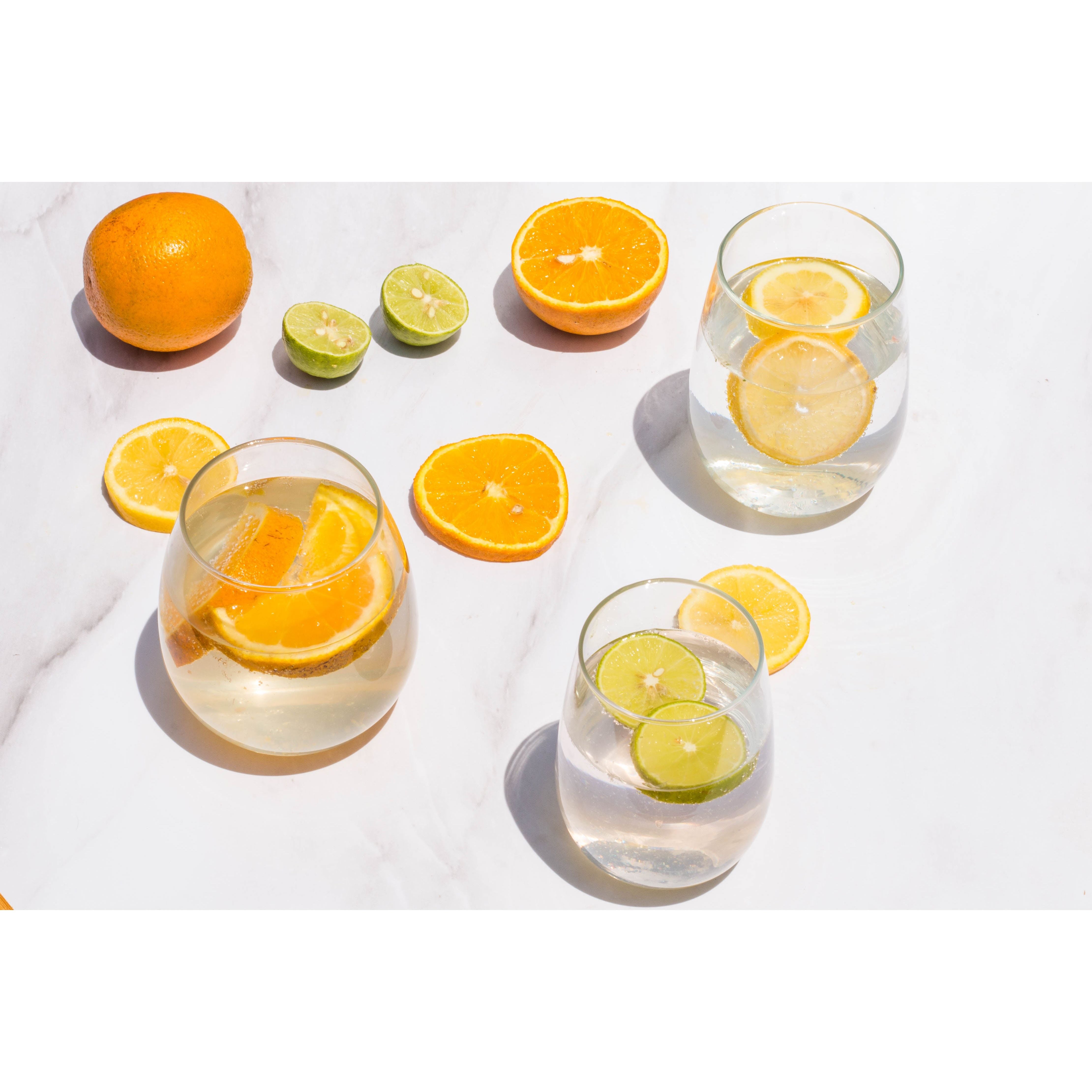 Ducale Stemless - Juego de 6 Vasos de Vidrio