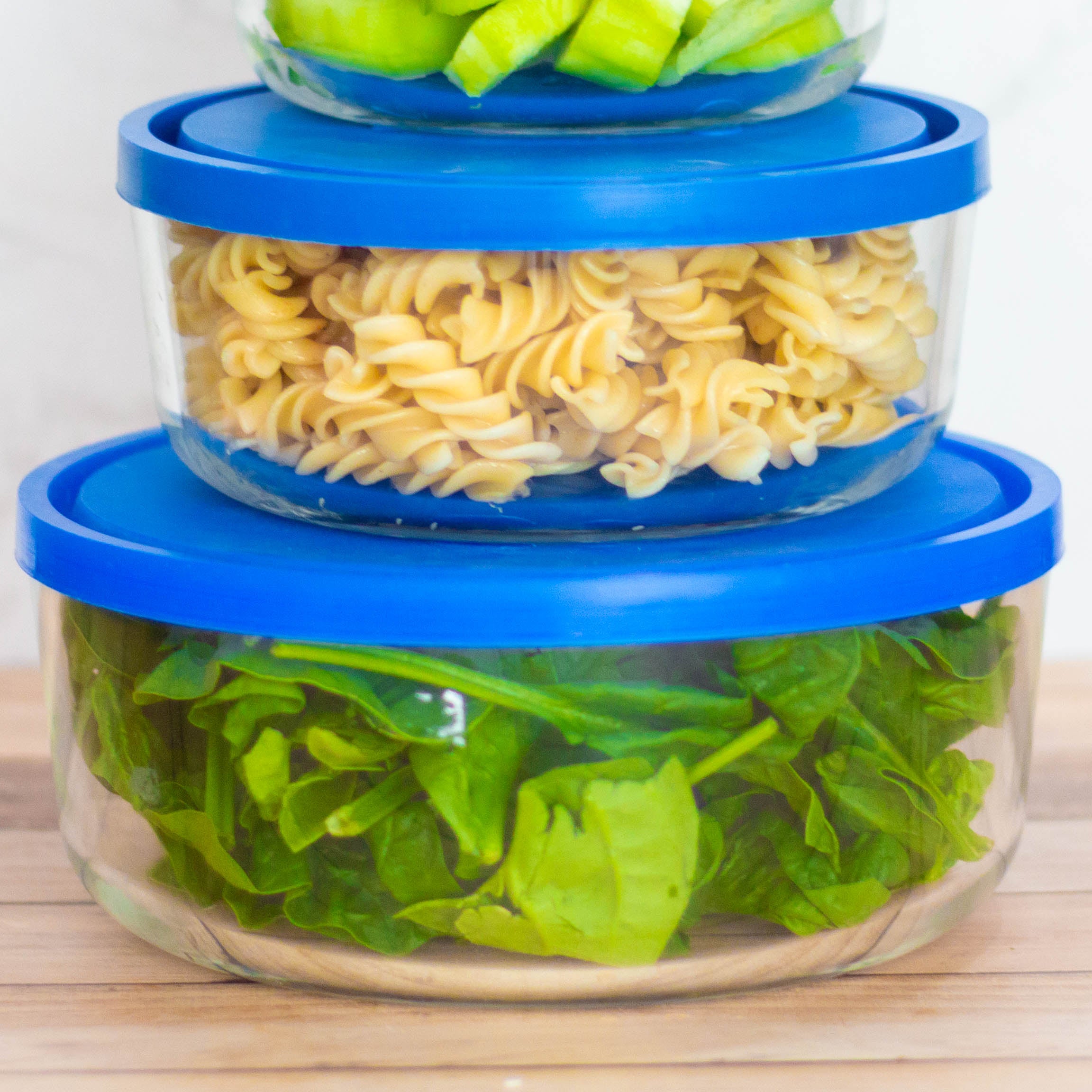 Igloo - Set 4 Contenedores De Vidrio Con Tapa