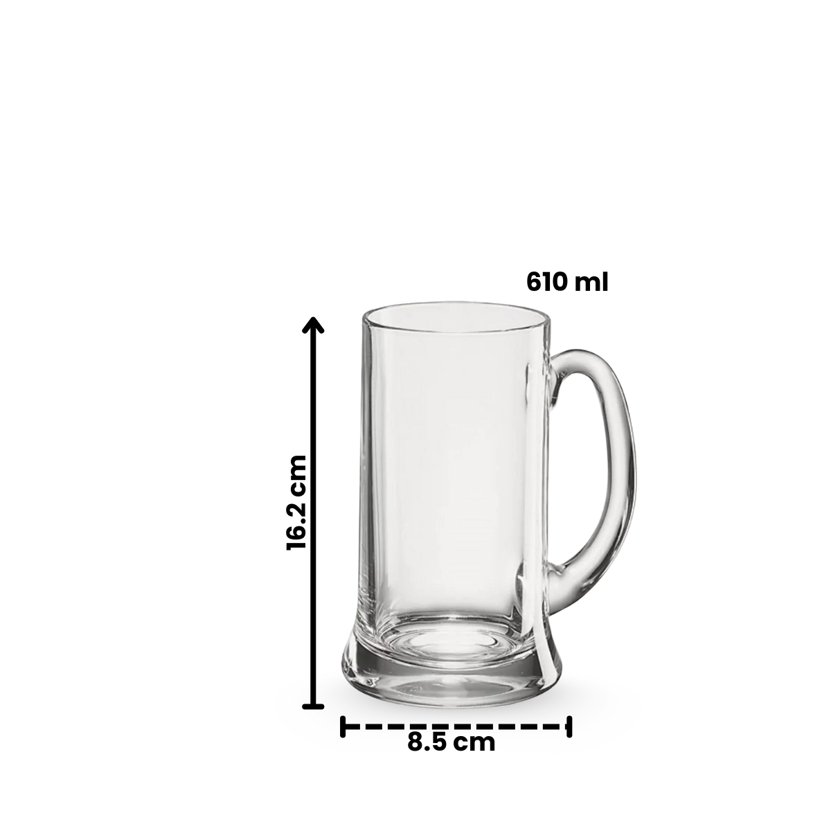 Icon - Juego De 6 Tarros Cervecero 610 Ml.