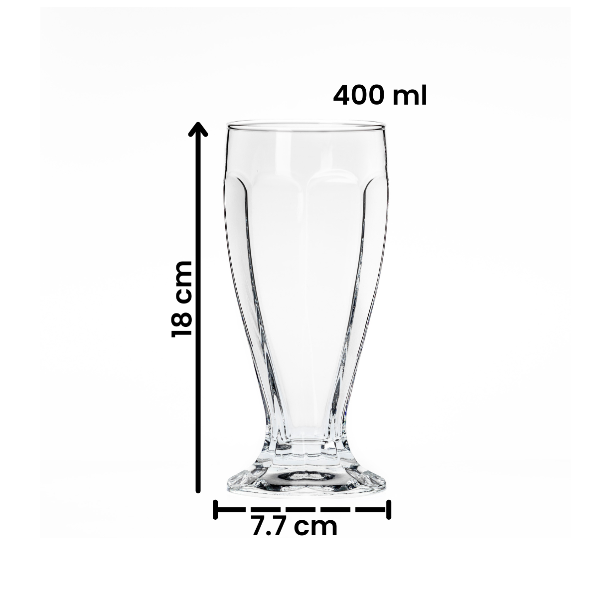 London - Juego de 6 Copas De Vidrio 410 ml