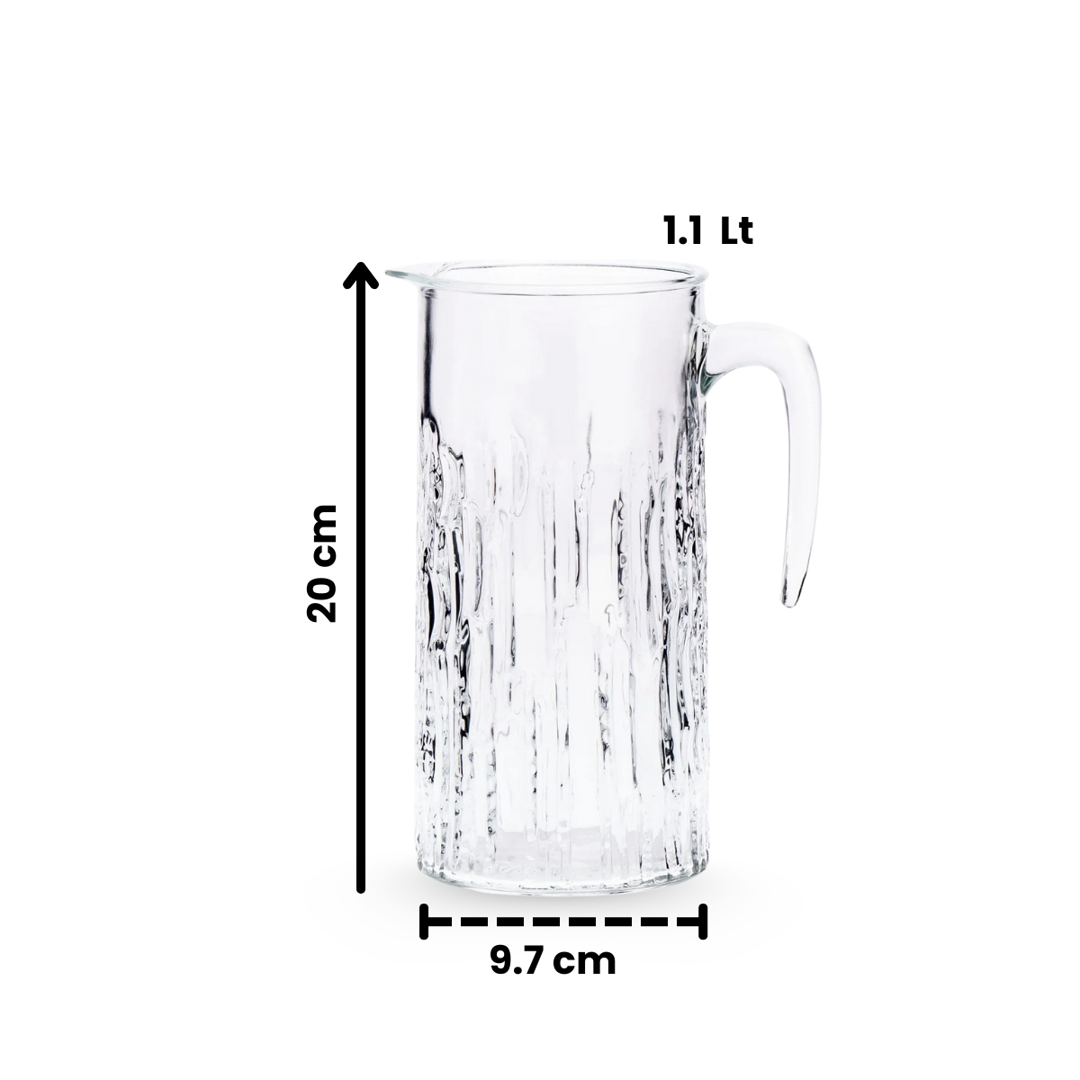 Oak 1100 - Jarra de Vidrio.