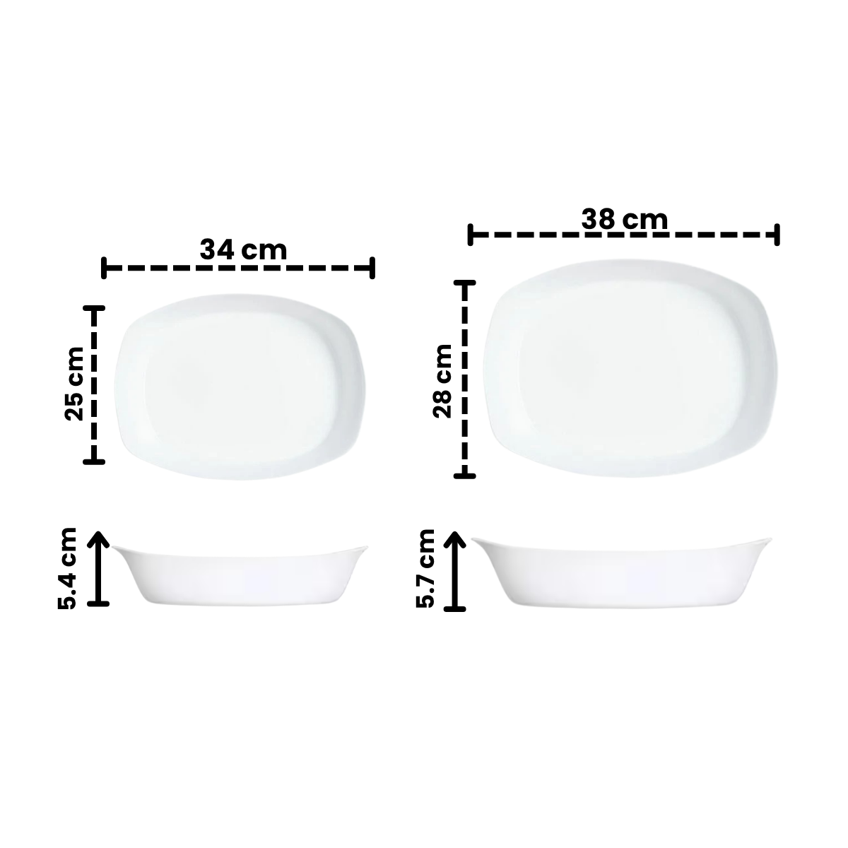 Smart Carine - Refractario Rectangular De Opal