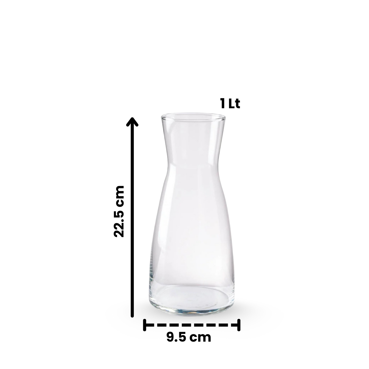 Torino - Decantador De Vidrio 1 Lt