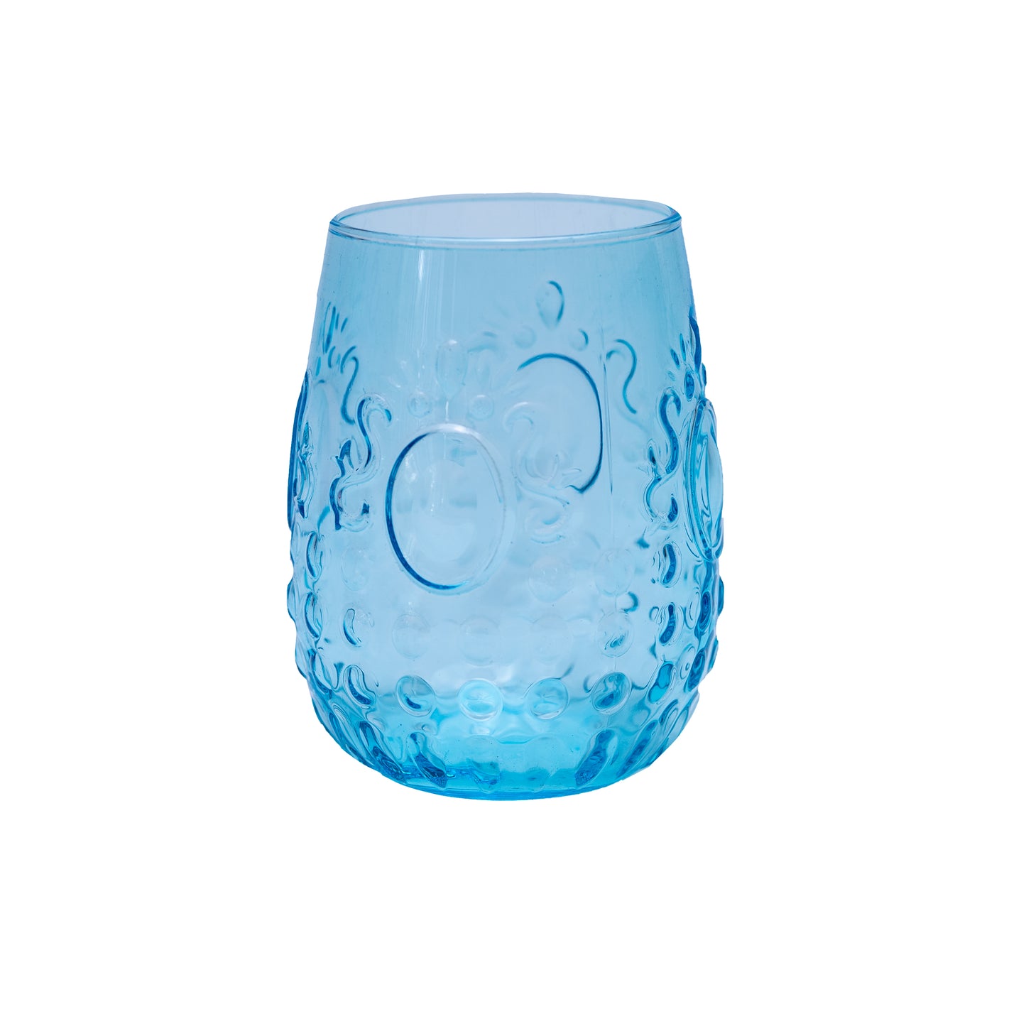 "Baroque Colors" Juego De 6 Vasos De Vidrio Pintado