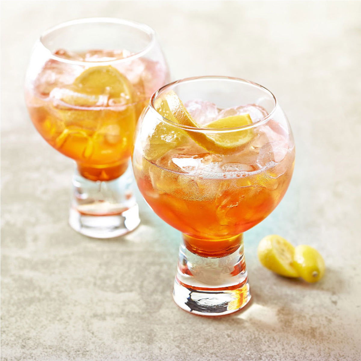 Agrippa - Juego de 6 Vasos Estilo Burbuja De Vidrio.