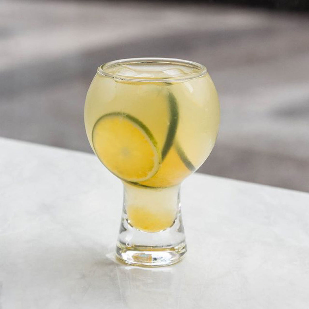 Agrippa - Juego de 6 Vasos Estilo Burbuja De Vidrio.