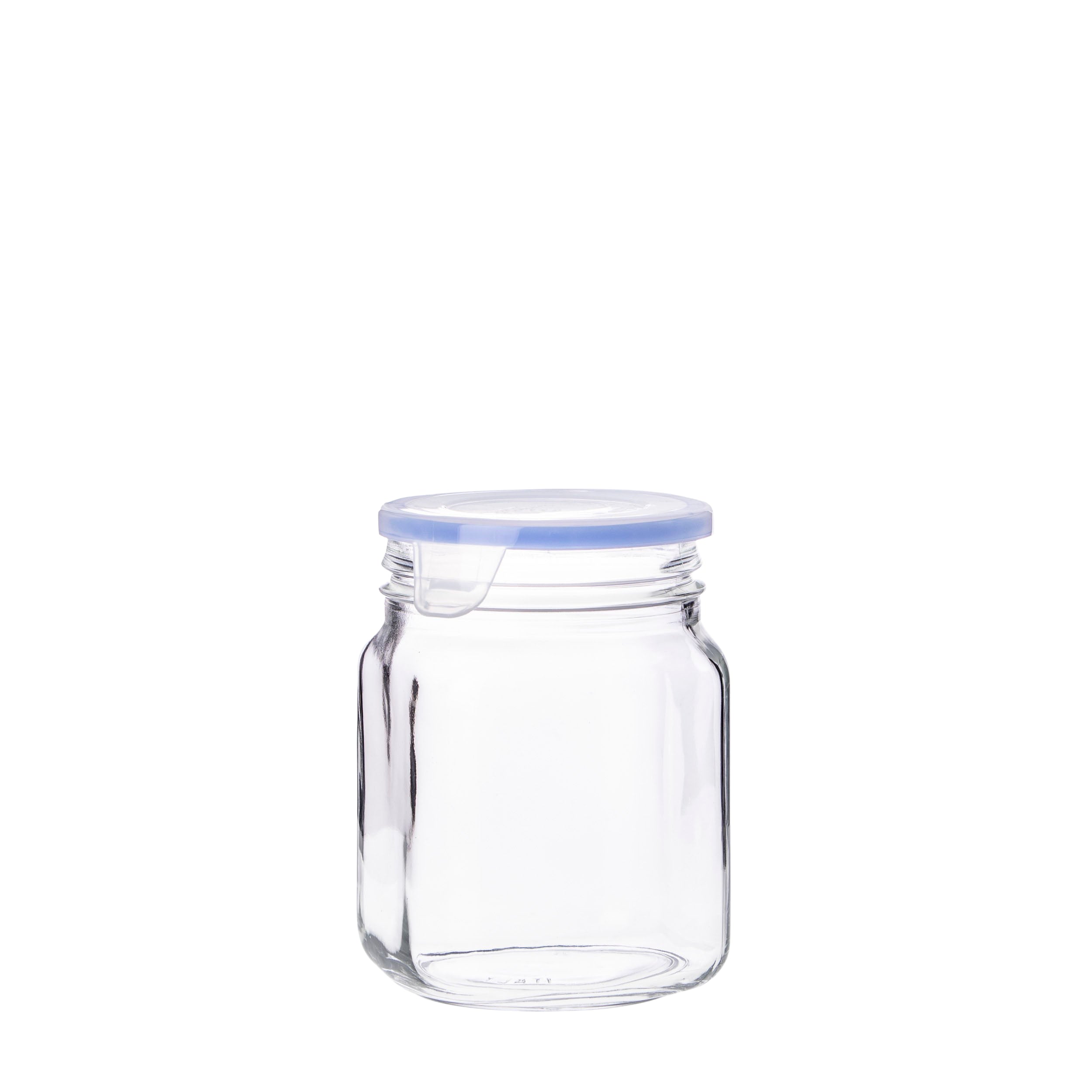 superblock frasco de vidrio de 1 litros con cierre topper para uso diario en cocina o despensa