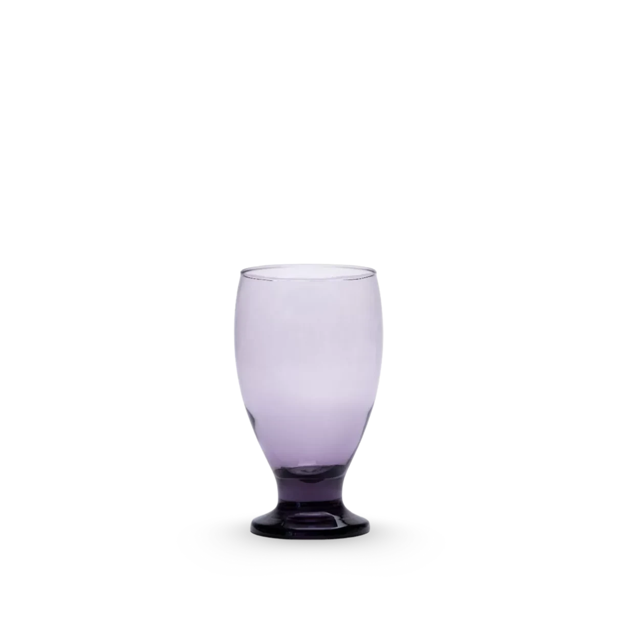 Lex Colors - Juego De 6 Copas Moradas De Vidrio 355 Ml.
