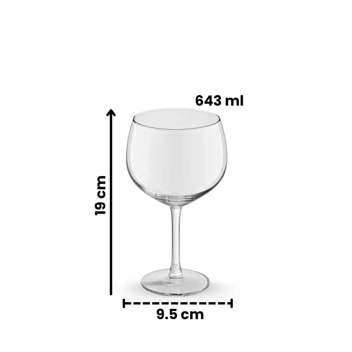 Royal Leerdam - 4 Copas para Ginebra 643 ml