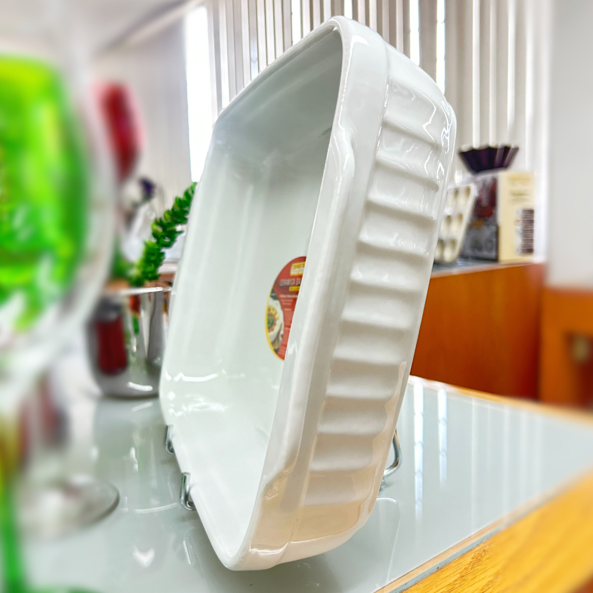 Molde Cuadrado De Cerámica Para Hornear