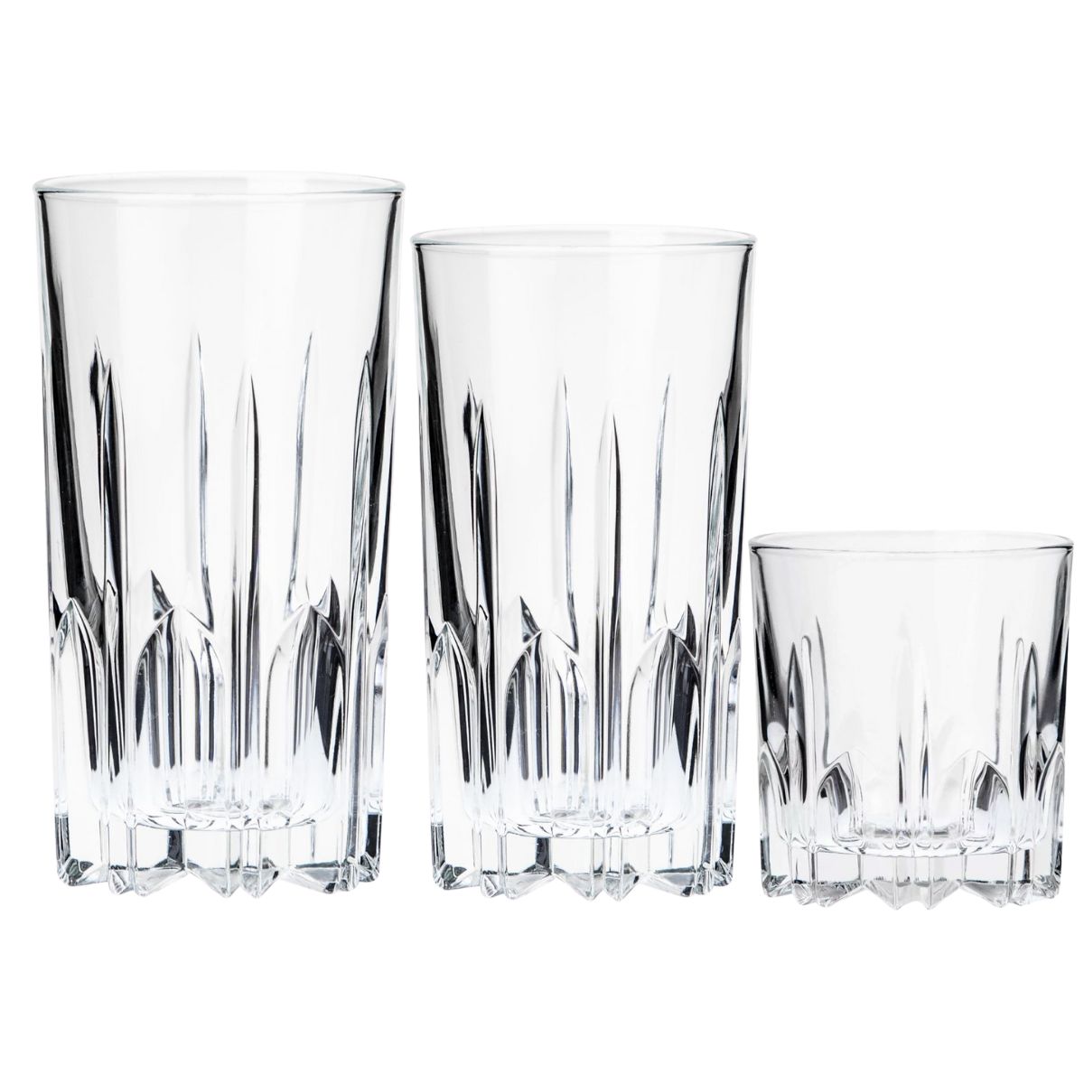 Excalibur - Juego de 6 Vasos De Vidrio