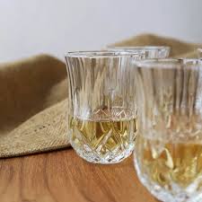 Unicus - Juego De 12 Vasos De Vidrio Tipo Cortado