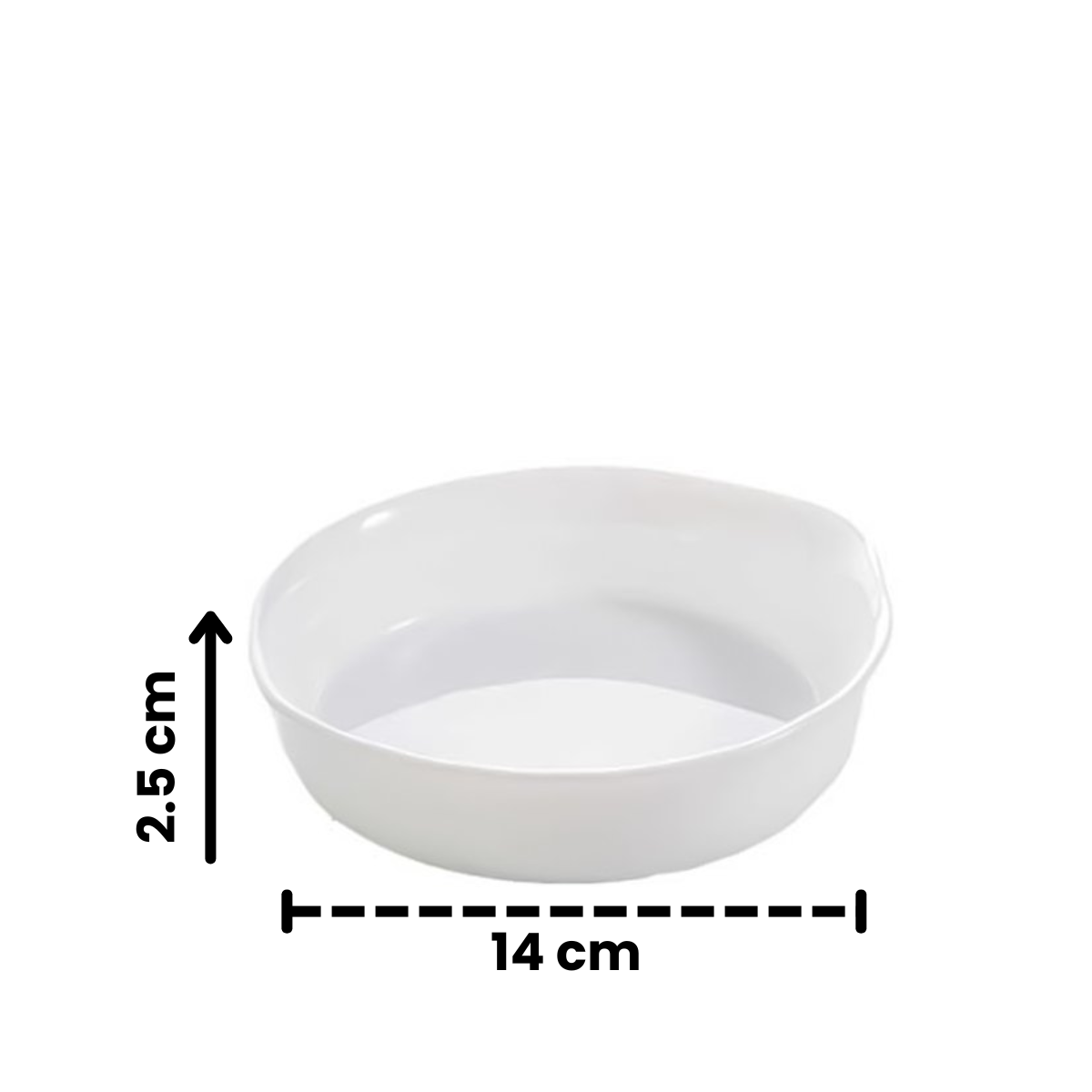 Molde blanco chico con medidas cuisine carine en fondo blanco