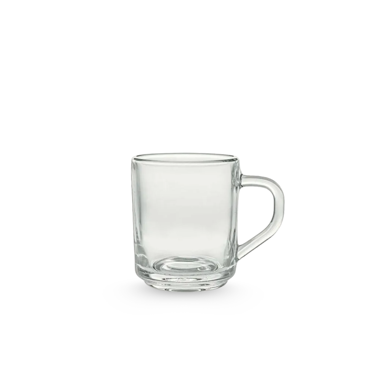 Milano - Juego De 4 Tazas De Vidrio Para Café