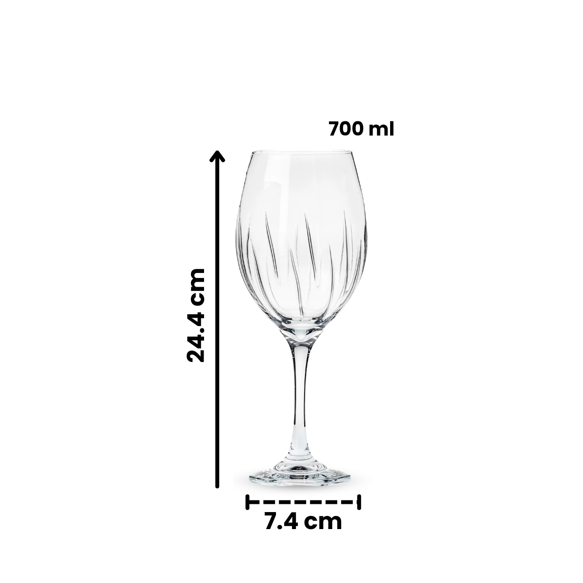 Mistral - Juego De 6 Copas de Vidrio  700 ml