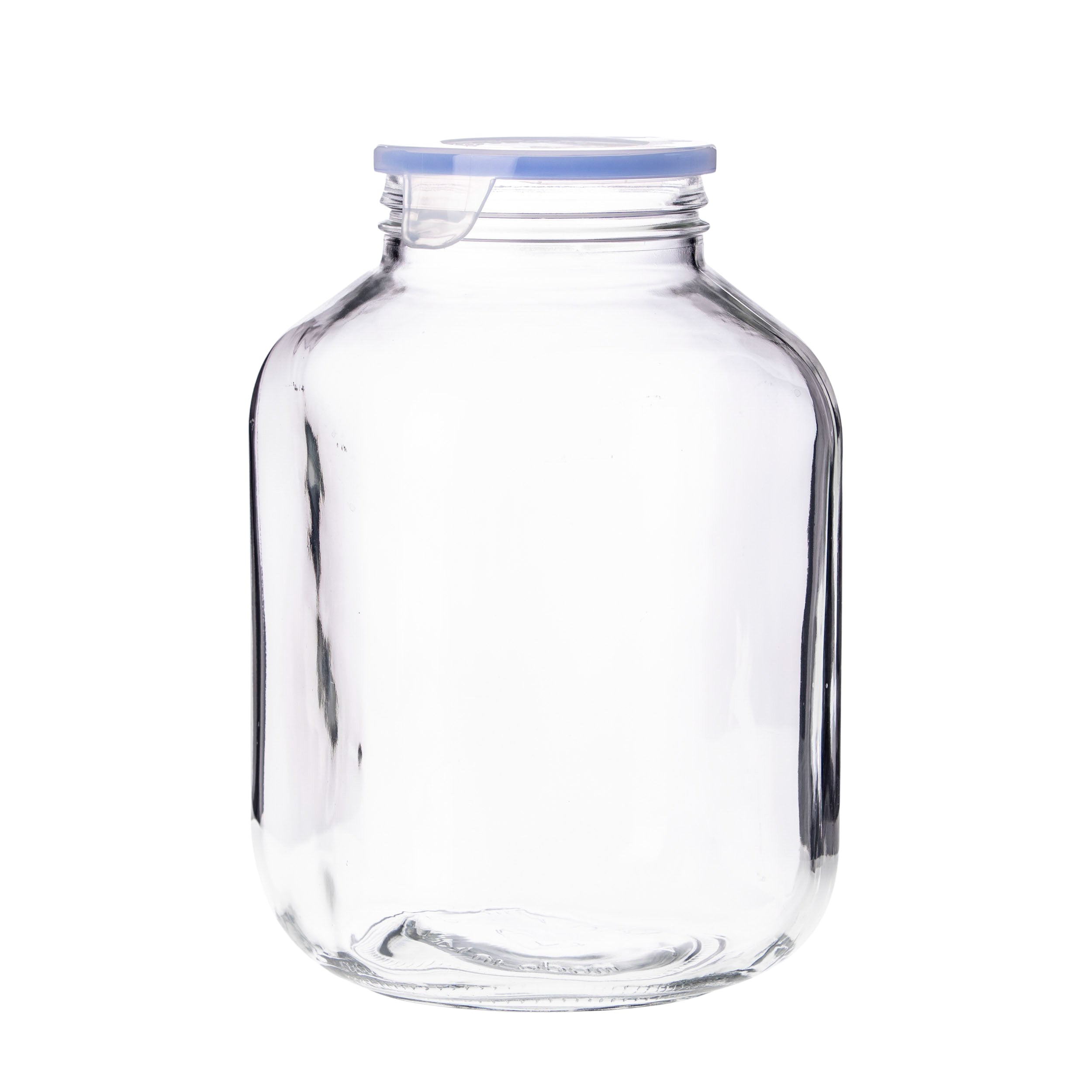 superblock frasco de vidrio de 4250 mililitros con cierre de topper para restautantes, hoteles, bares,