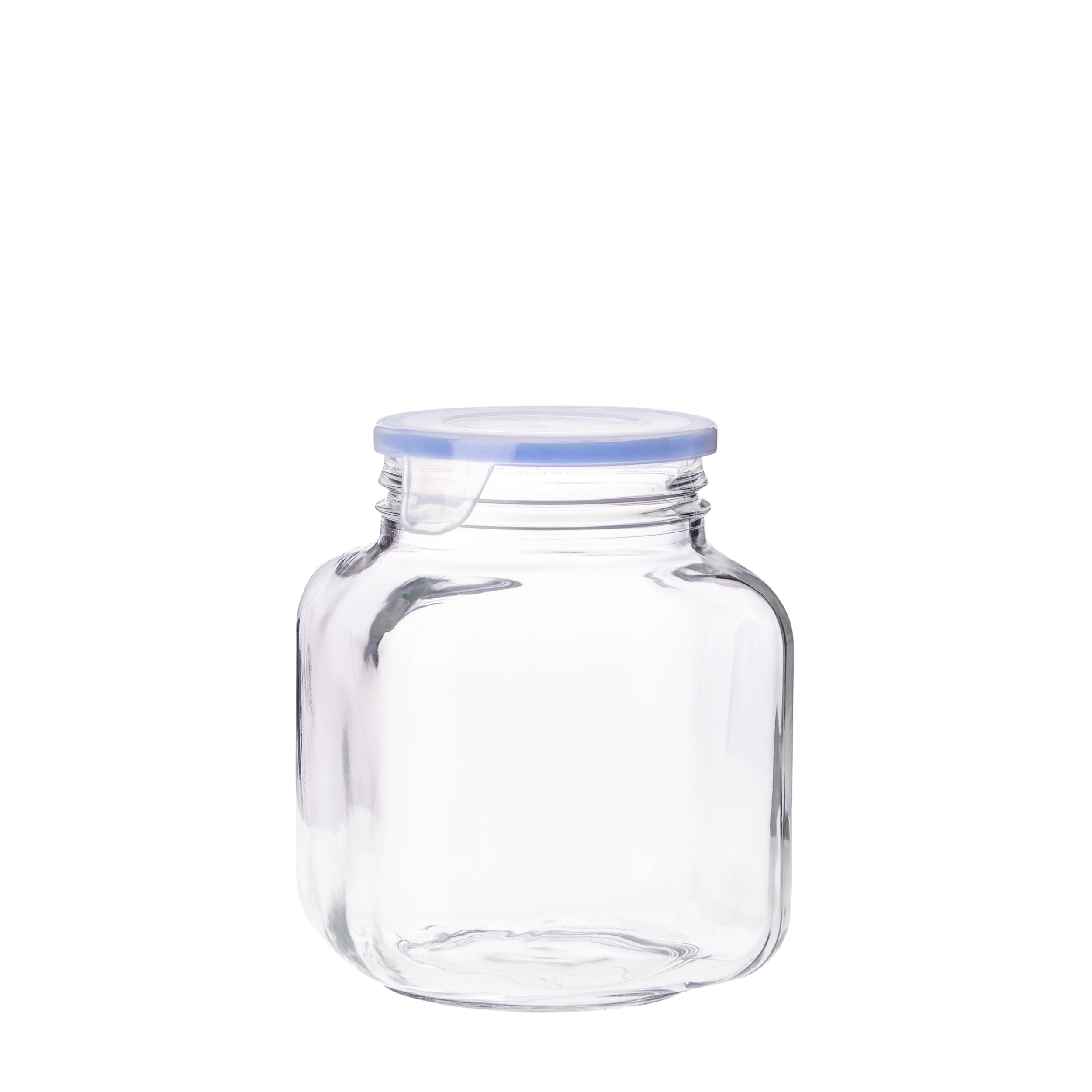 frasco de vidrio de 2 litros superblock para guardar fruta, verdura o conservas