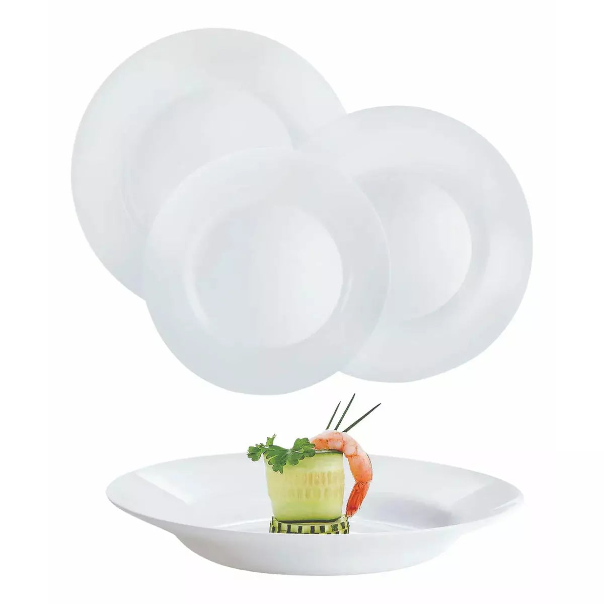 Everyday - Vajilla De Opal con 1 Ensaladera