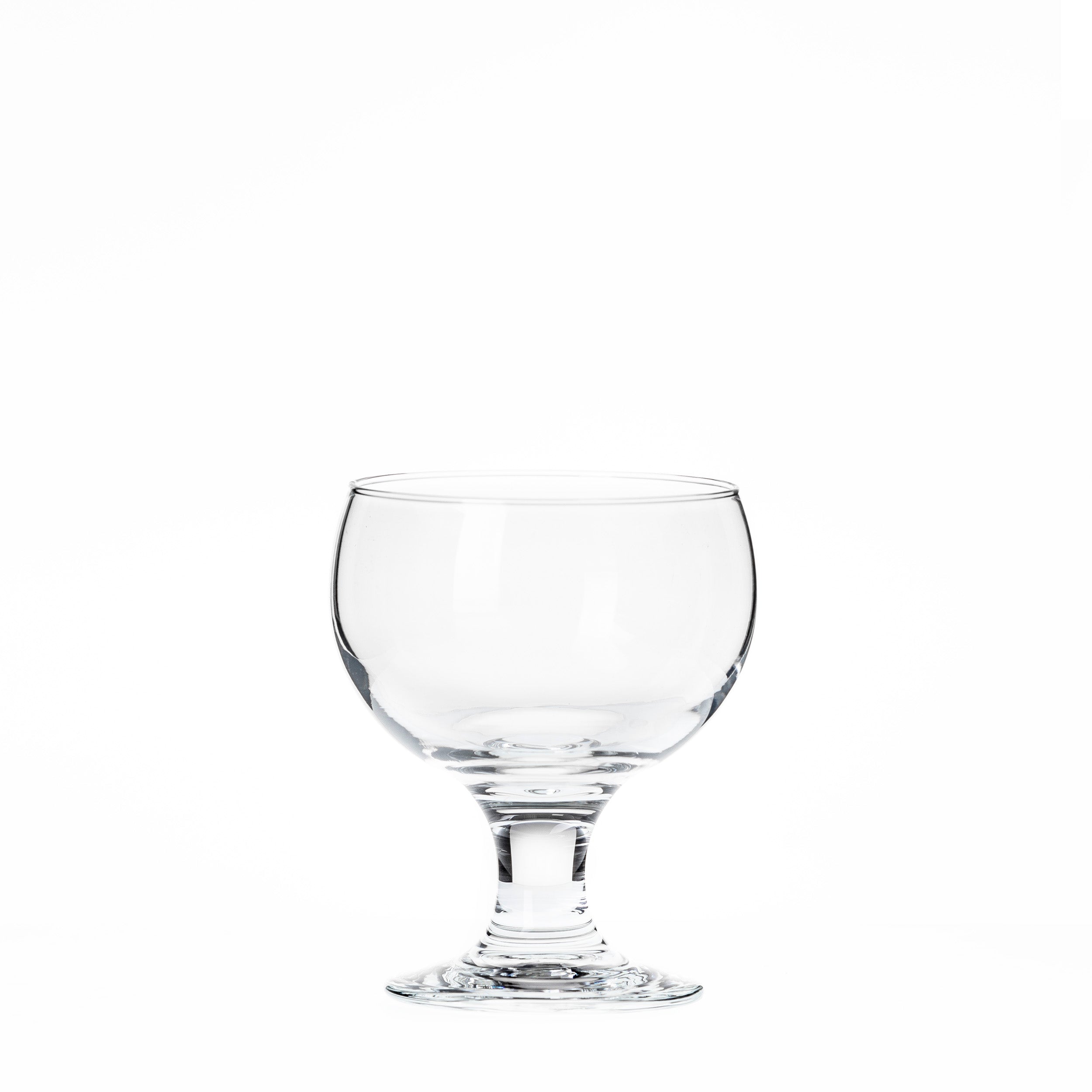 Palm 350 - Juego de 6 Copas de Vidrio Tipo Bola.