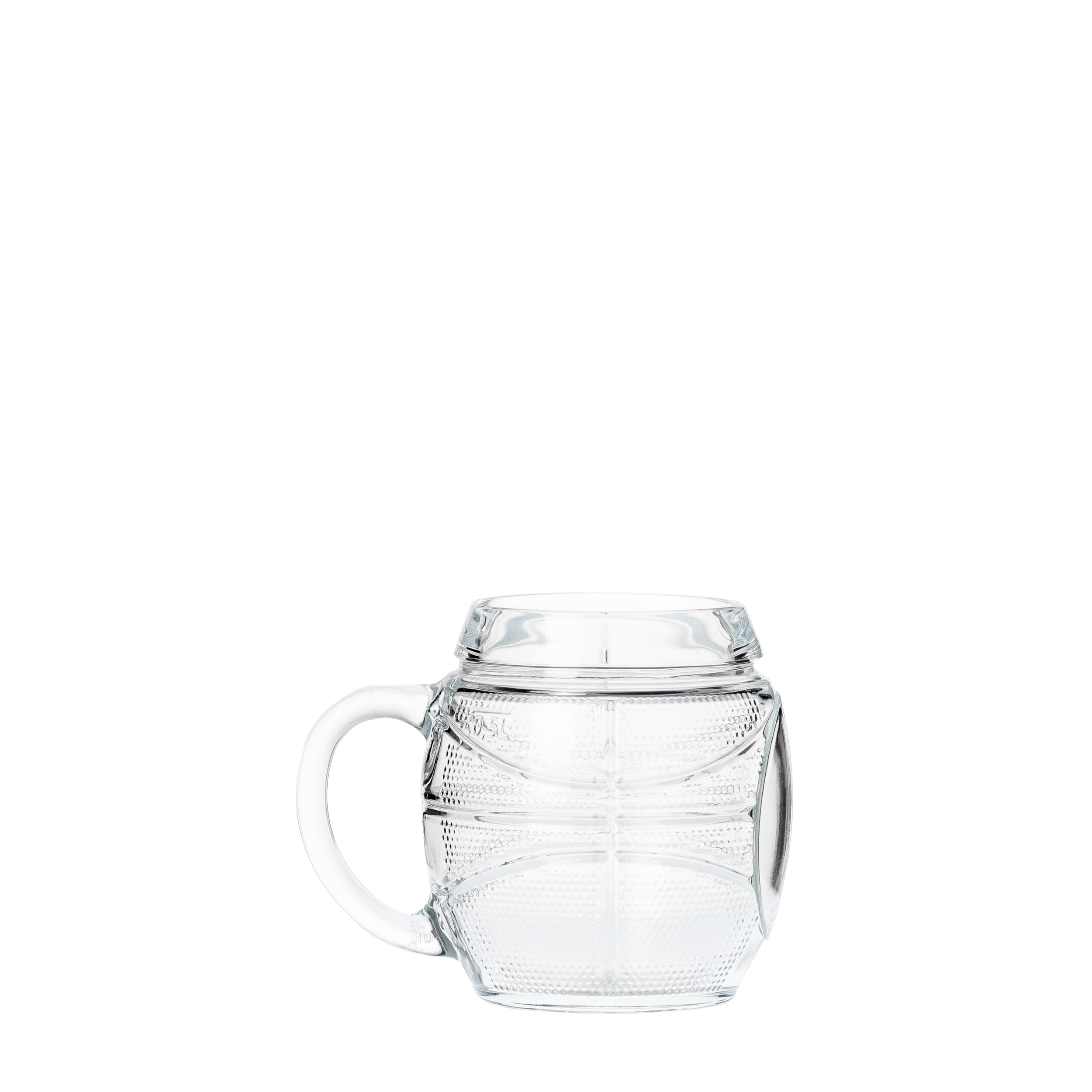 Sports Basketball - Juego de 6 Tarros de Vidrio en forma de Balón de Basketball.