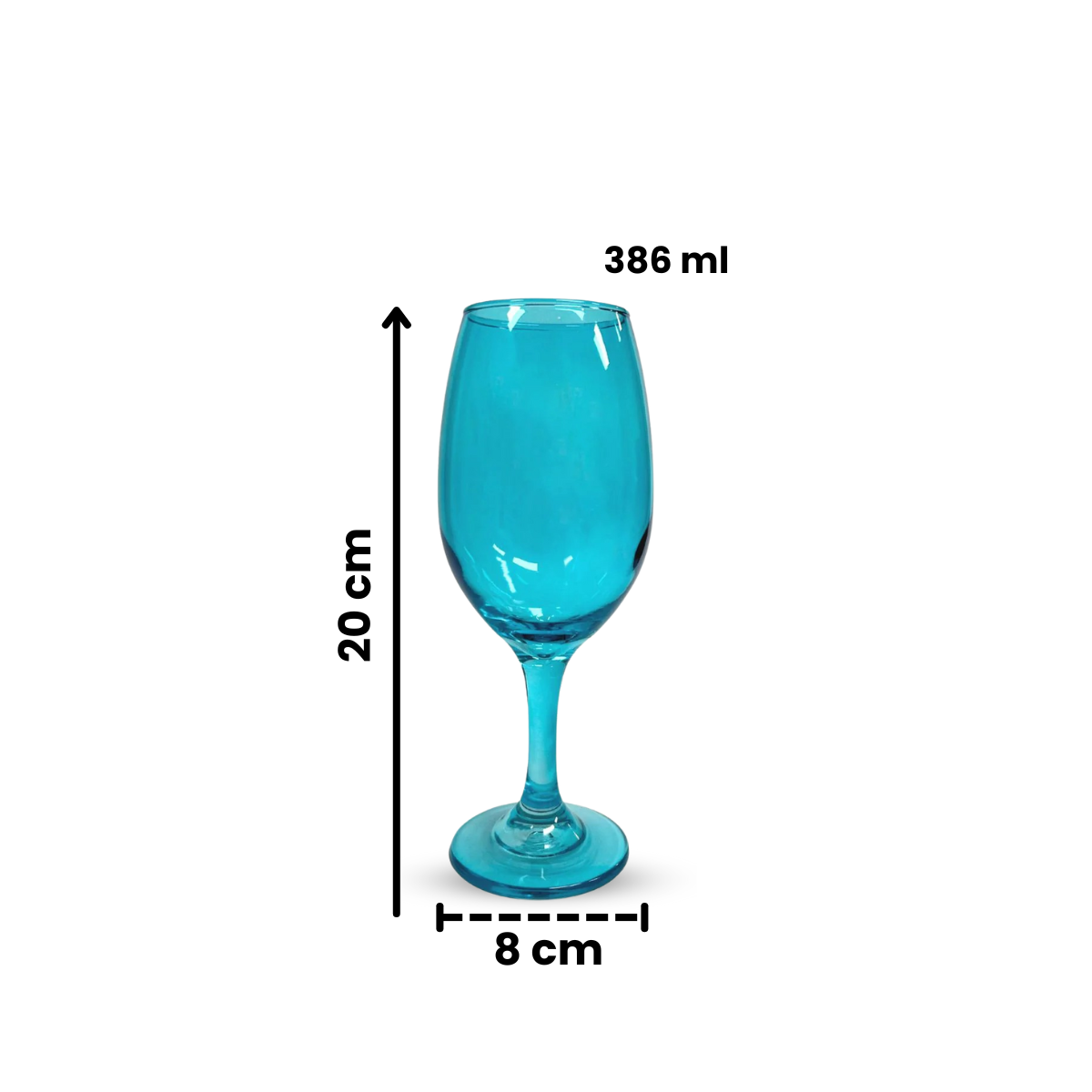 Rioja Colors - Juego De 6 Copas 386 ml