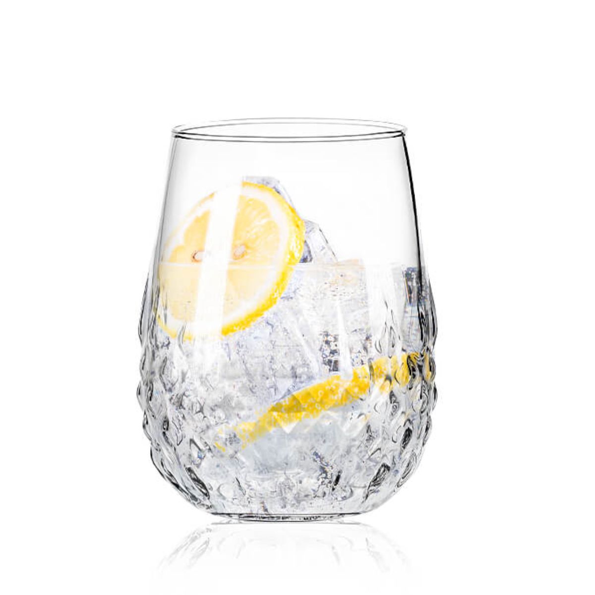 Gaudi - Juego De 6 Vasos De Vidrio 490 ml