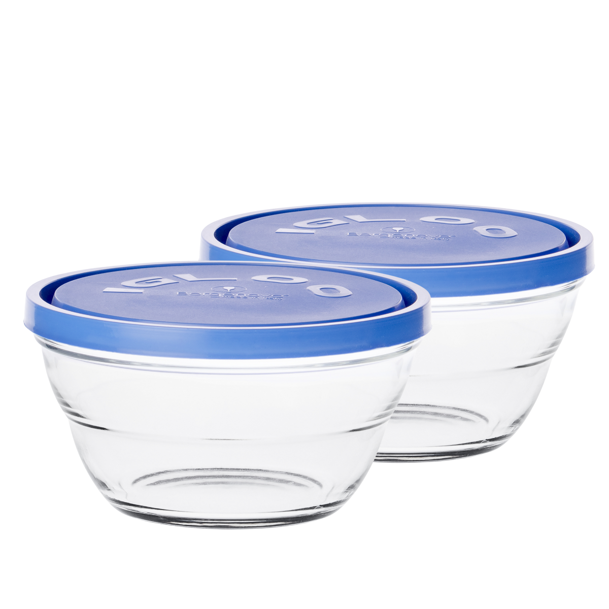 Lambada Igloo - Bowls De Vidrio Con Tapa