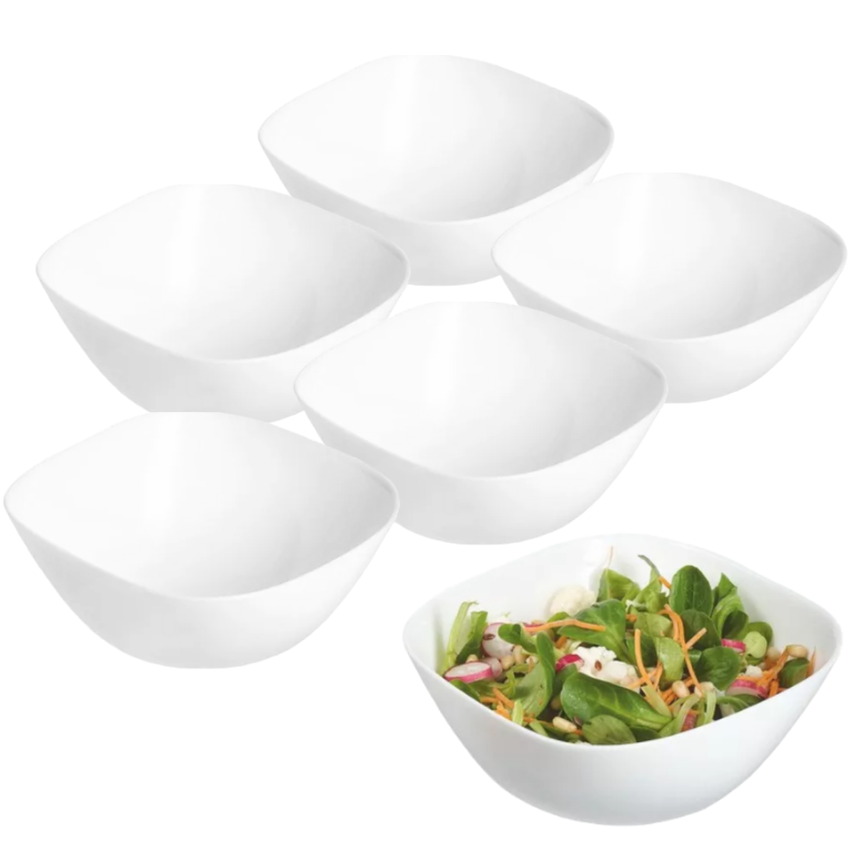 Carine - Juego de Bowls Opal 500 ml