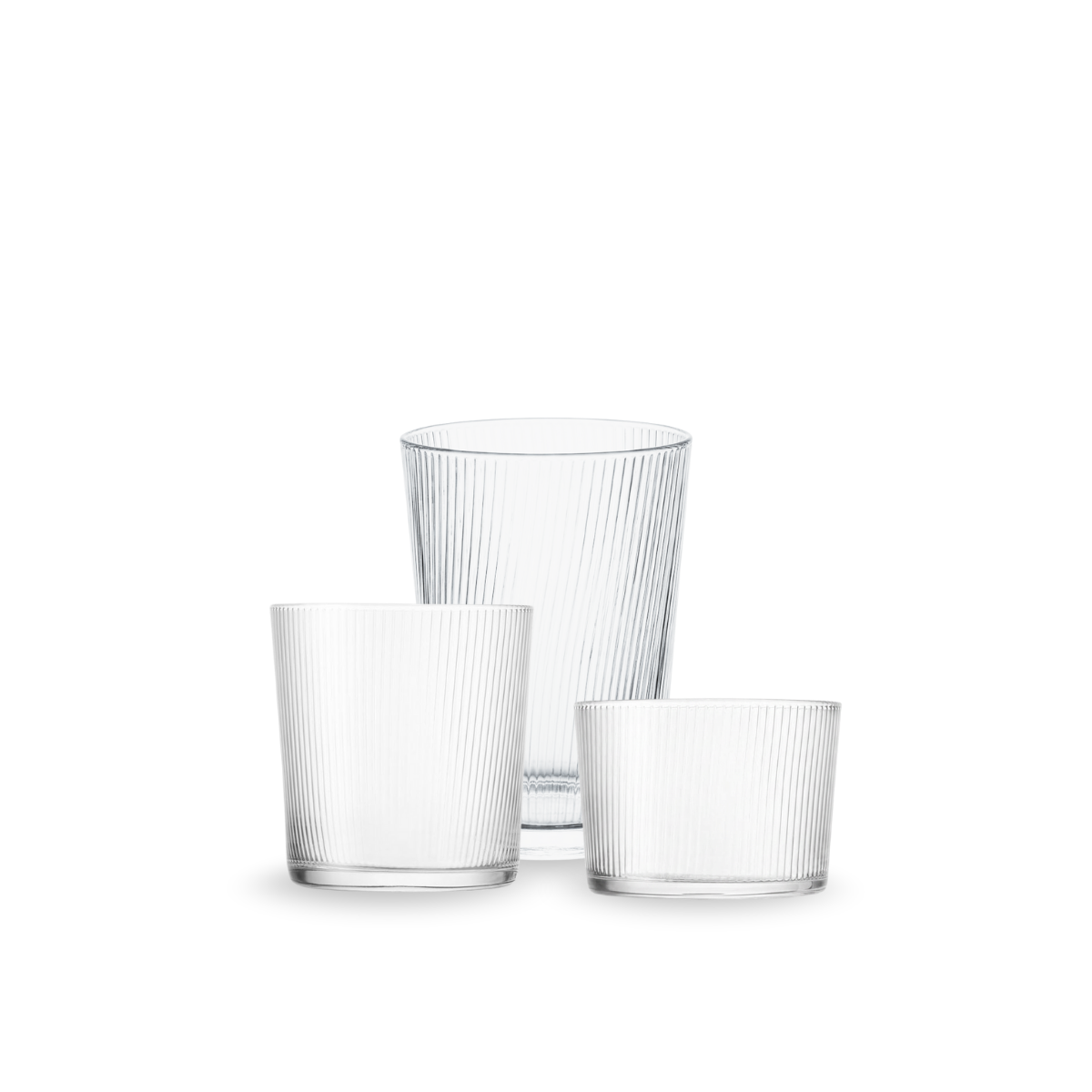 Some Lines – Juego de 6 Vasos de Vidrio