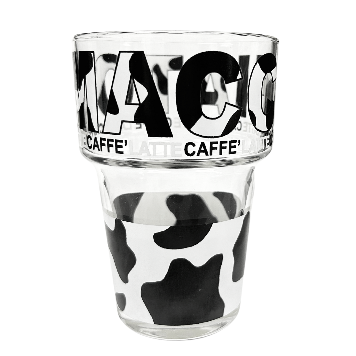 Latte Machiato - Juego De 6 Vasos de Vidrio Para Café 320 Ml