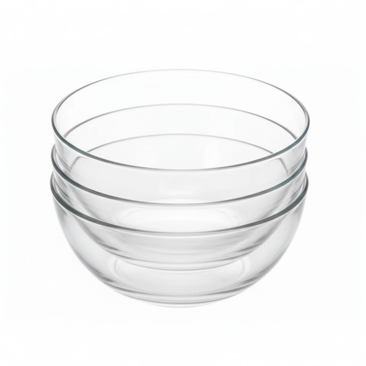 Stylo - Juego De 4 Platos Hondo De Vidrio 16.5 Cm