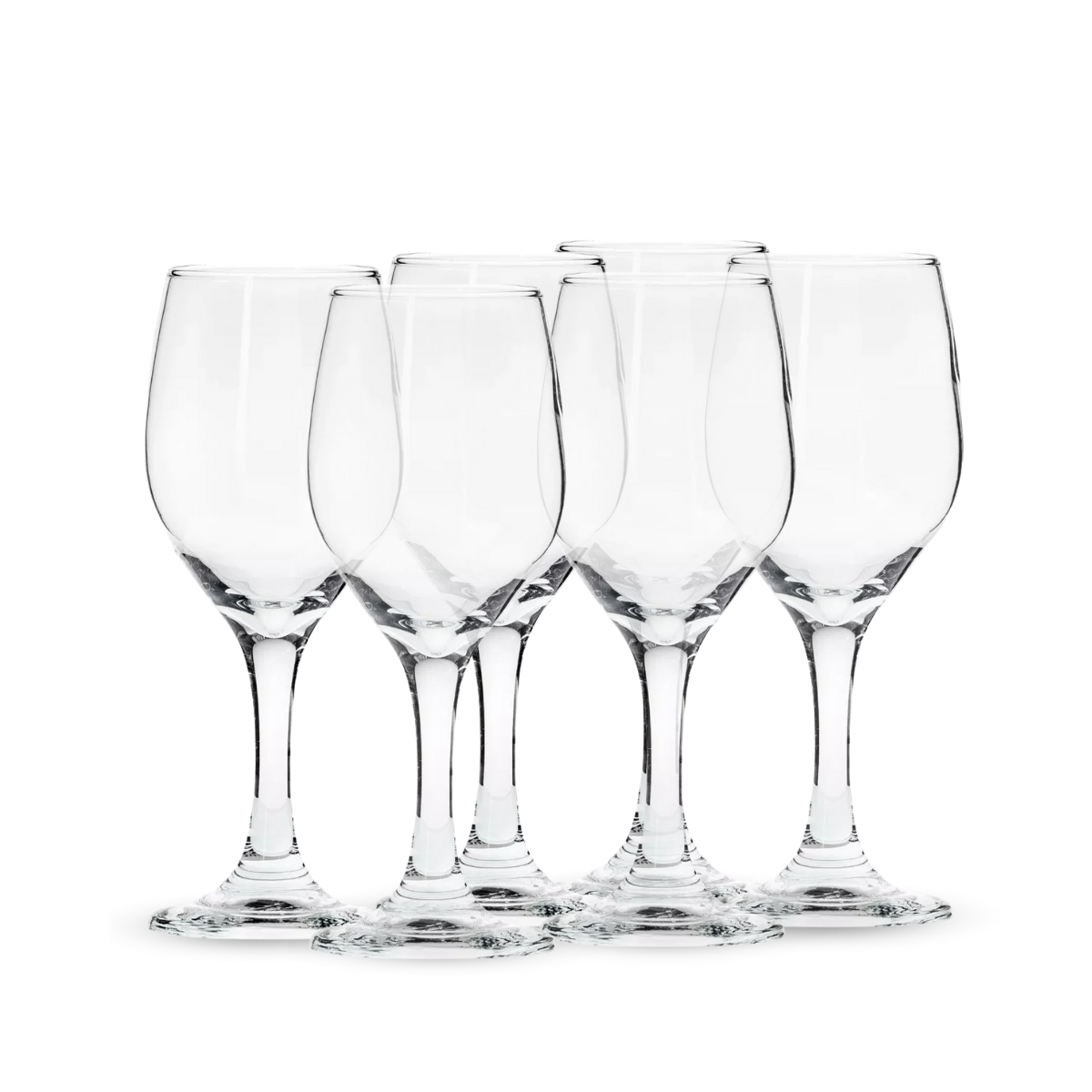 Ducale - Juego de Copas De Vidrio para Vino -  Varios Tamaños